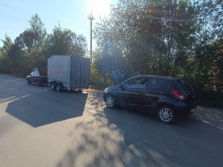 Костромские ДТП: прицеп к ИЖу против иномарки «Хёндэ»