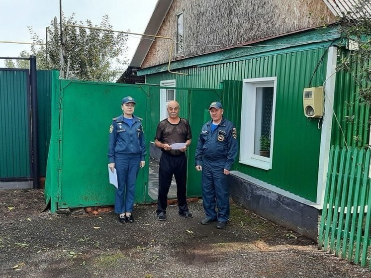 В Медногорске прошел противопожарный рейд