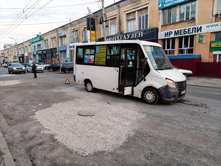 В Орле в аварии на улице Полесской пострадала женщина