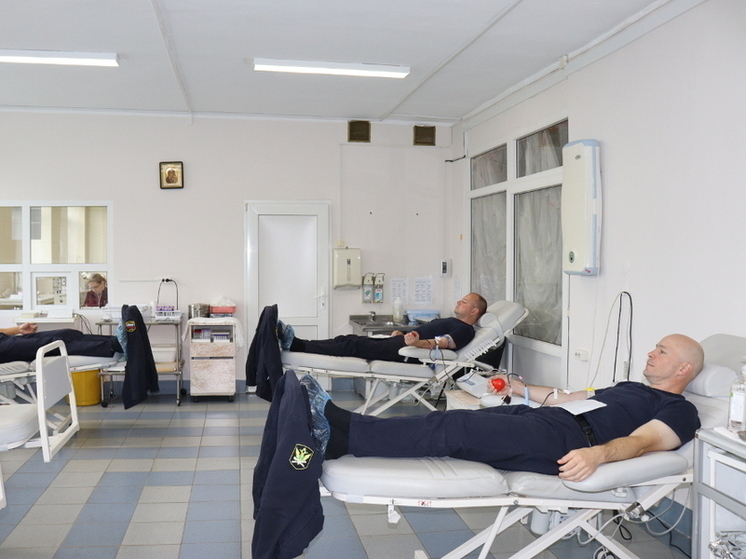 Архангельские судебные приставы вновь сдали кровь