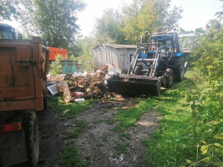 В Пензе провели работы по благоустройству Первомайского и Железнодорожного районов