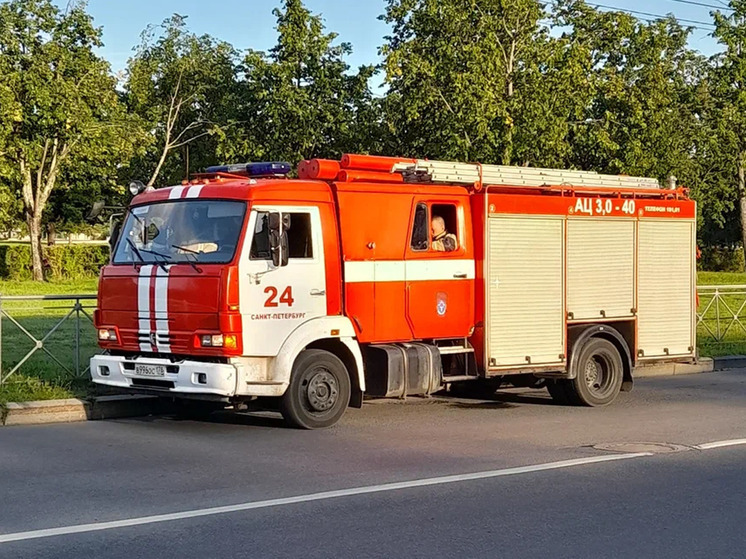 В Петербурге во время пожара погиб человек