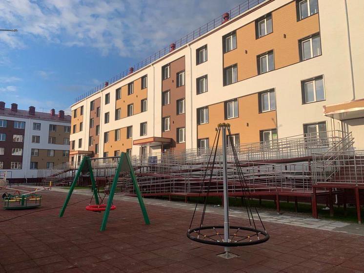В Тазовском построили 2 четырехэтажки для жителей авариек