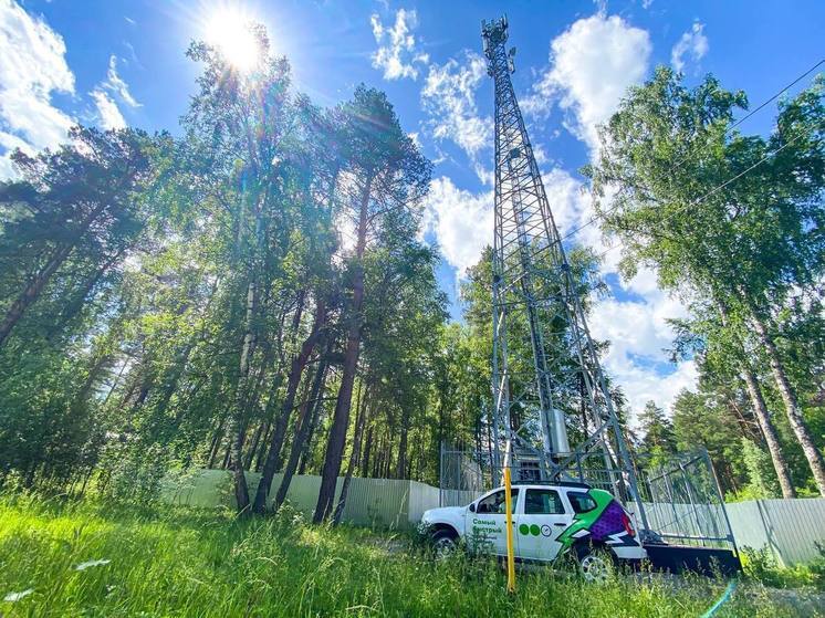 Жители двух отдаленных поселений в Новосибирской области впервые вышли на связь