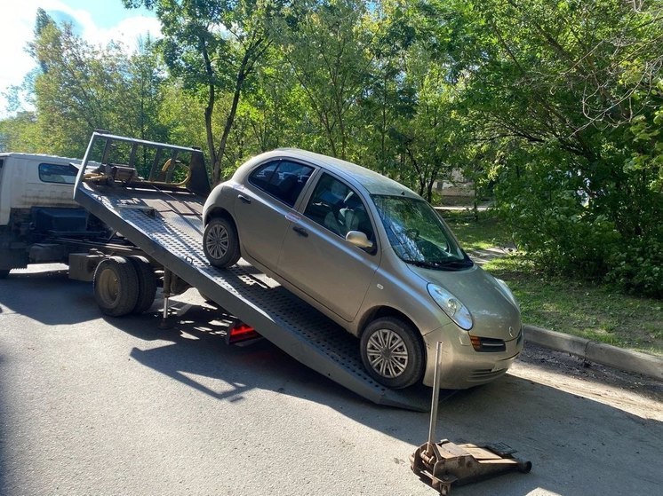 В Калуге иномарку арестовали из-за долгов