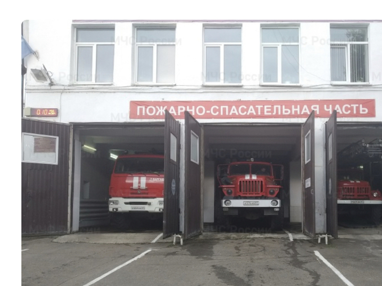 В Вязьме произошел пожар в садовом доме