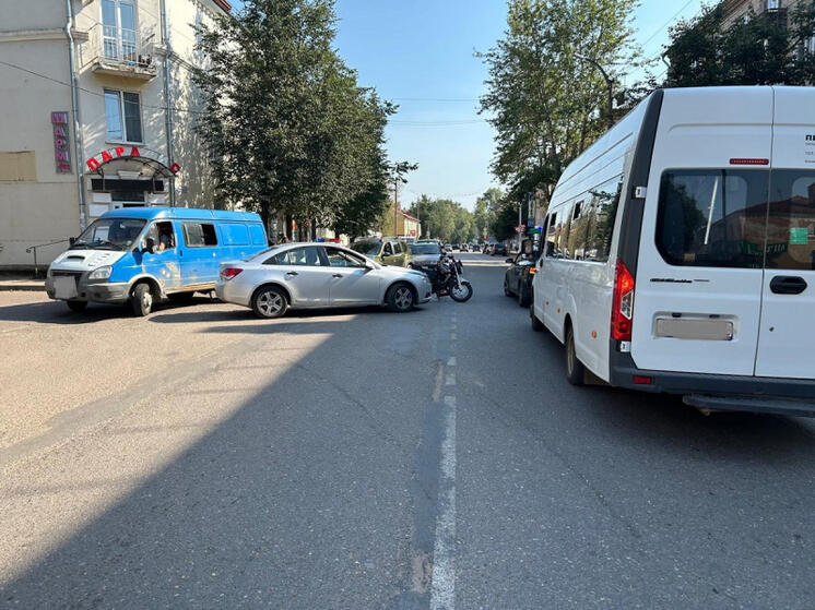 В Вязьме в ДТП пострадал мотоциклист