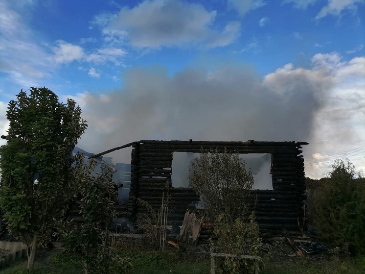 Два техногенных пожара произошли в Новгородской области: один человек погиб