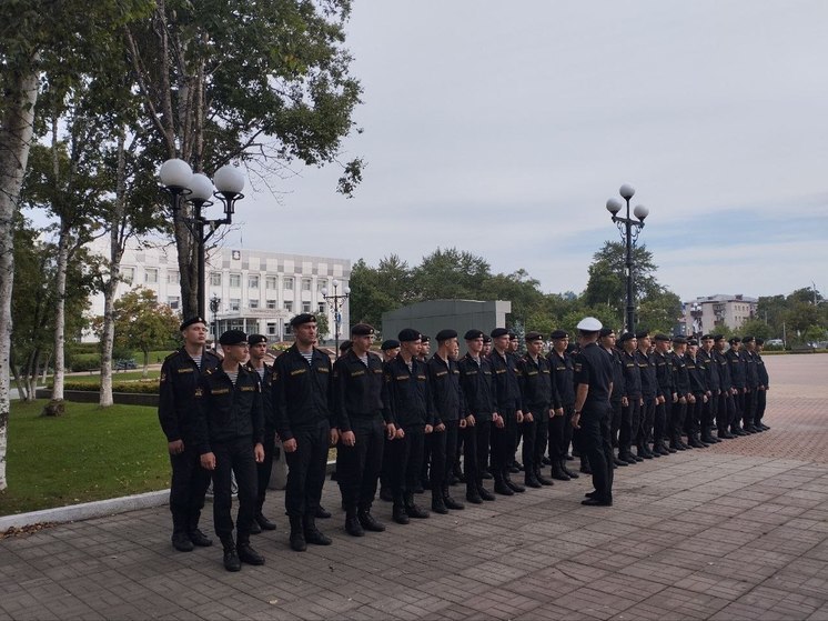  Корсаков встретил 79 годовщину освобождения города