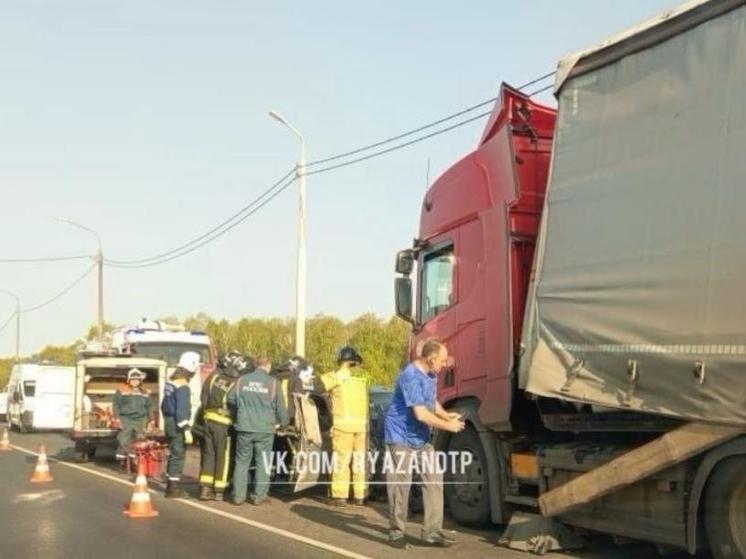 На Южной окружной в Рязани собралась пробка из-за ДТП утром 25 августа