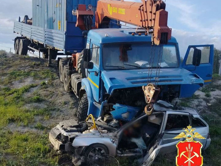 Ребенок и двое взрослых погибли в страшном ДТП с грузовиком на кузбасской трассе