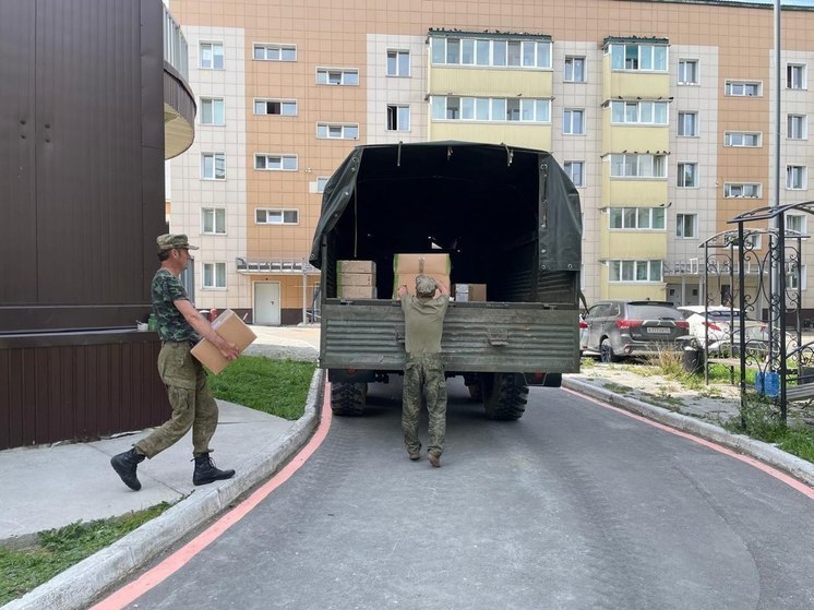 15 тонн посылок для сахалинских воинов СВО прибыли в Москву