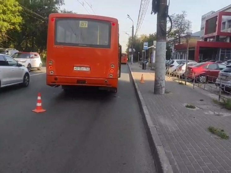 Пешеход был сбит автобусом в Нижнем Новгороде