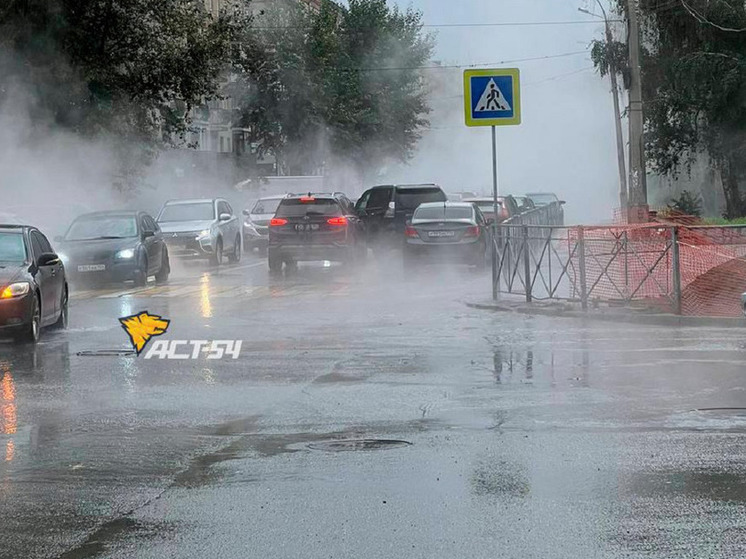 В Новосибирске прокуратура проведет проверку прорыва трубы с горячей водой