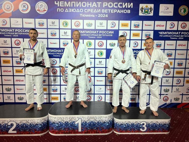 Ветераны дзюдо из Хакасии поднялись на пьедестал чемпионата России