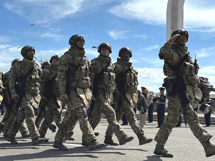 Военные из Забайкалья приняли участие в параде в Монголии