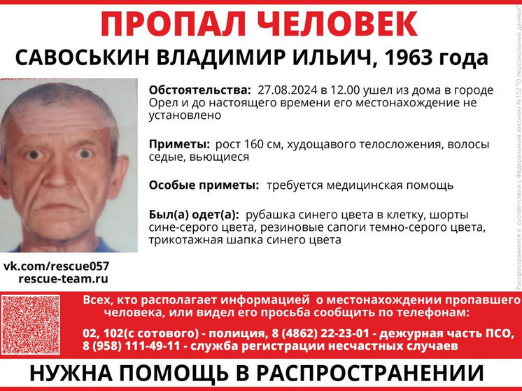 В Орле разыскивают Владимира Ильича