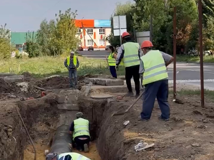 В Орле продолжается строительство улицы Витольда Почернина