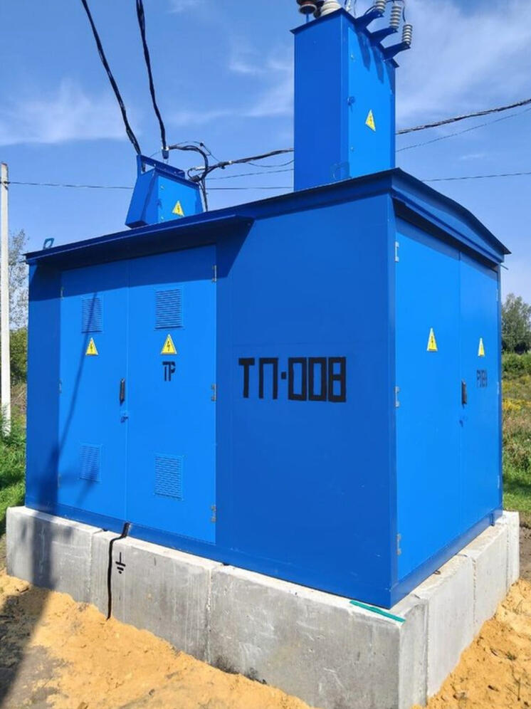 В Орловской области открыли новую трансформаторную подстанцию