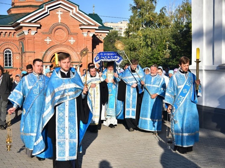 В Оренбурге 28 августа прошел праздник Успения Пресвятой Богородицы