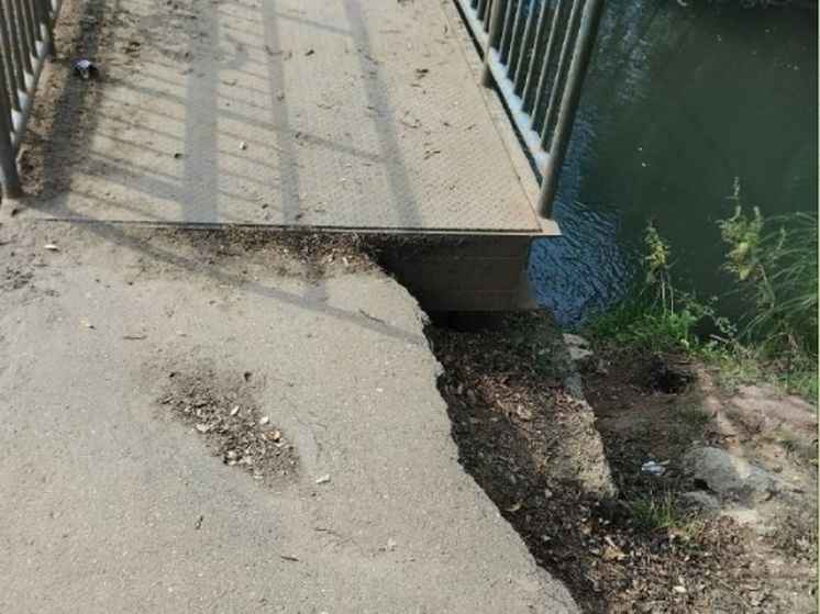 Ярославцы пожаловались на мостик, где не было ремонта пару десятков лет