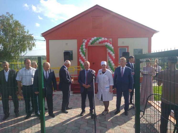 Открыли в селах Татарстана два новых модульных ФАПа