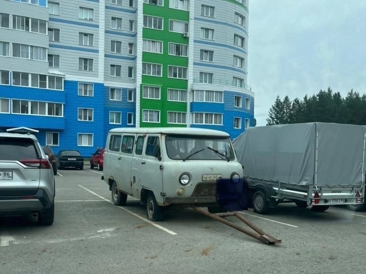 В Нягани убирают с улиц бесхозный транспорт