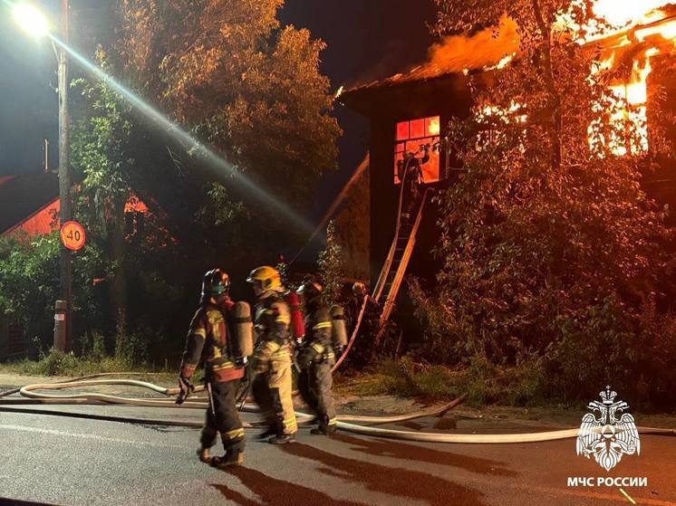 Пятая деревяшка загорелась в Петрозаводске за 48 часов