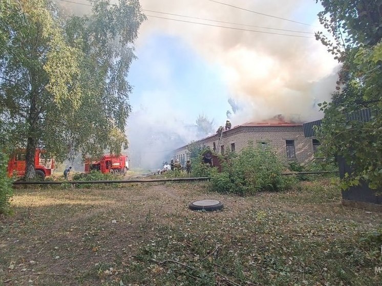 Огнеборцы потушили крупный пожар в Антраците