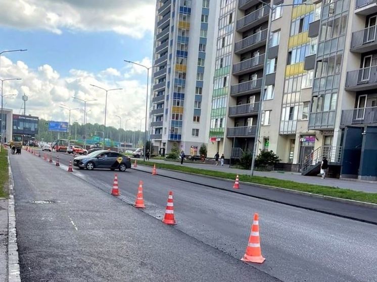 В Кудрово завершен ремонт центральных улиц