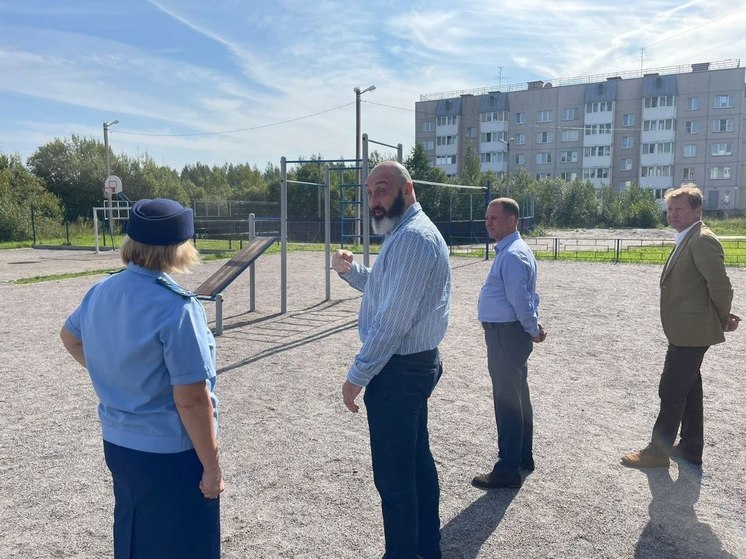 В Рябово после вмешательства прокуратуры появилась волейбольная площадка
