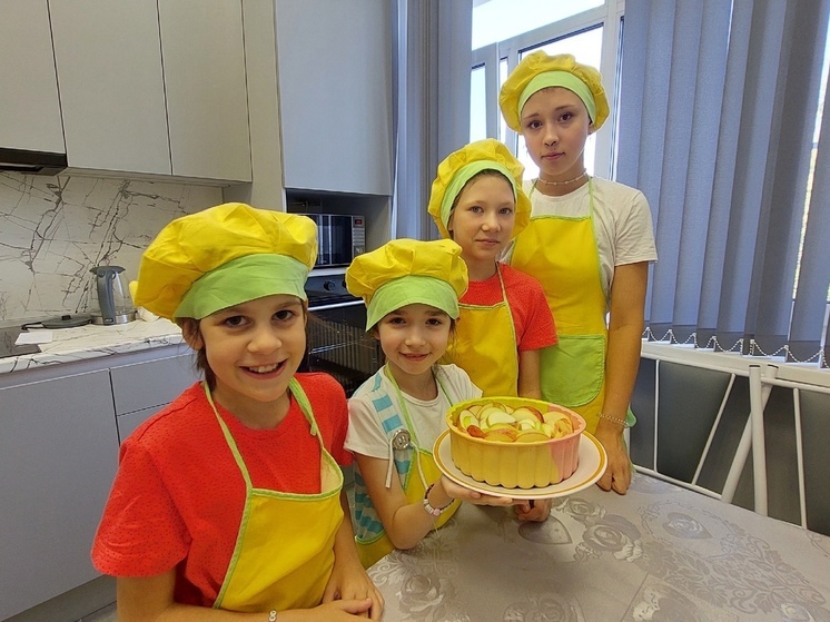 Юные жительницы Серпухова приняли участие в кулинарном челлендже