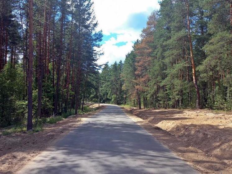 Во Владимирской области построили новую автодорогу