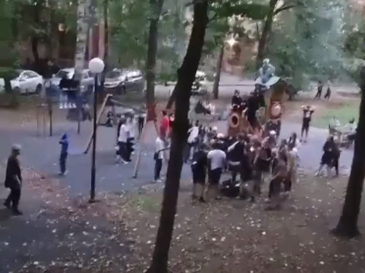 Жестокие разборки устроили подростки на детской площадке в Мытищах