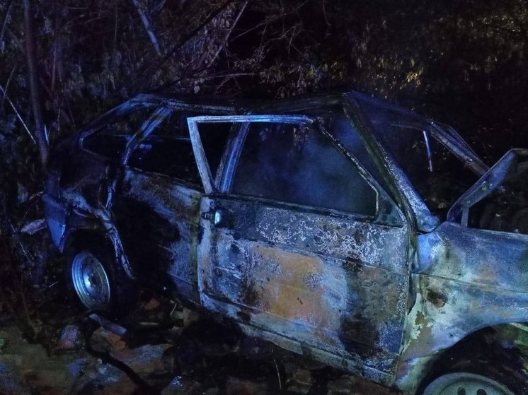 В Краснопартизанском районе подросток за рулём врезался в дерево