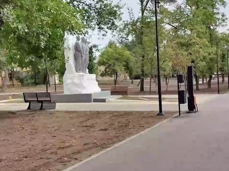 Пушилин посетил обновлённый парк Горького в Донецке