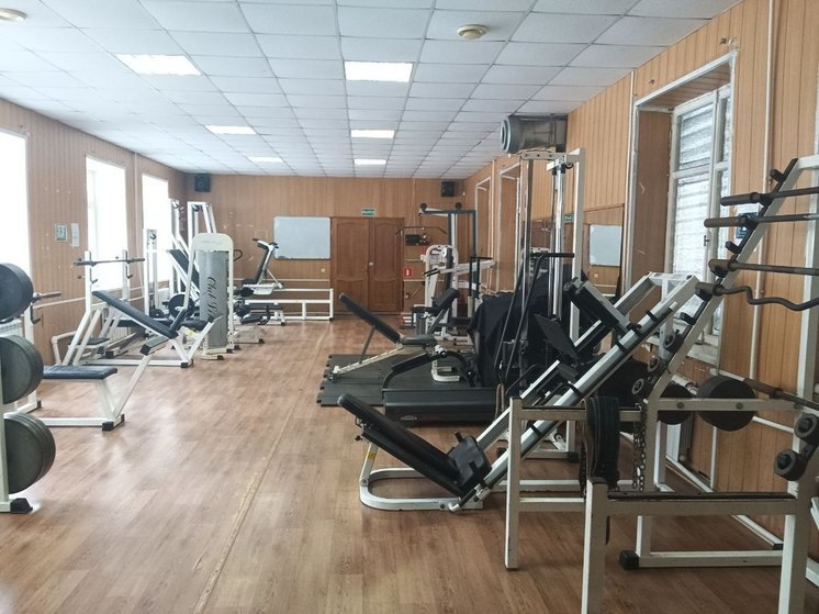 На спортивных объектах Серпухов продолжаются ремонтные работы