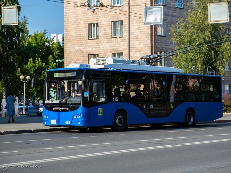 Изменения в работе троллейбусов произошли в Петрозаводске с 1 сентября