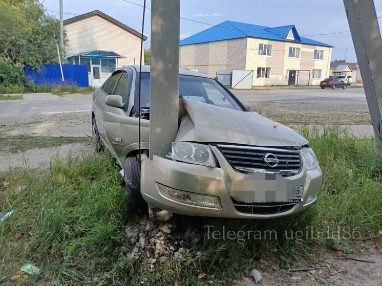 В Березовском районе столкнулись два автомобиля