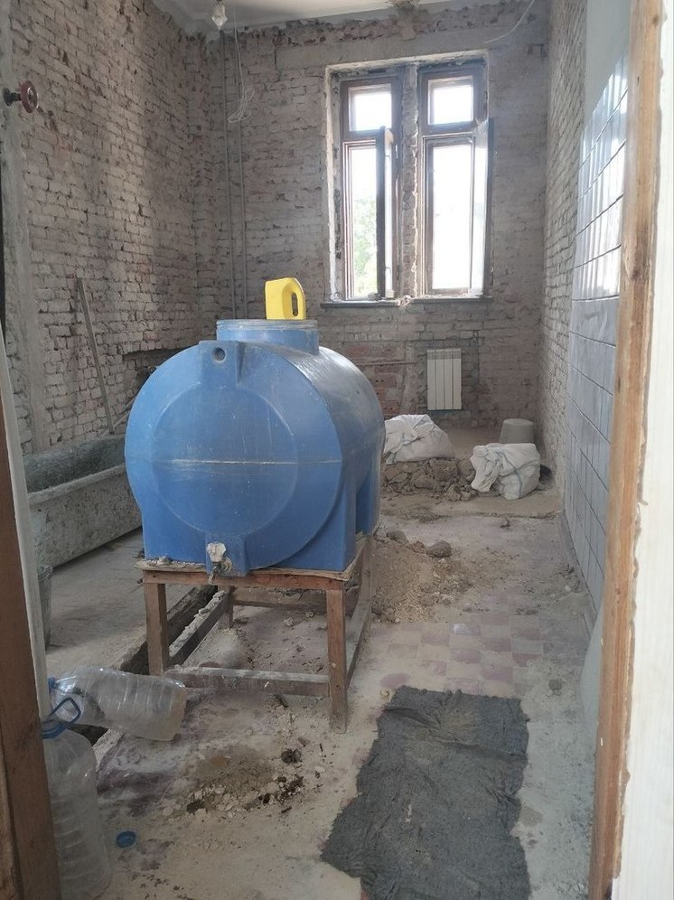 В Шахтерске ремонтируют культурно-досуговое объединение