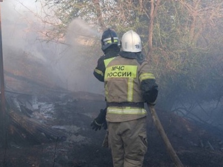 На прошедшей неделе в Калмыкии произошло 75 пожаров
