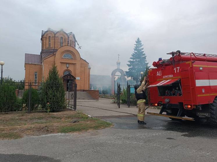 Беспилотник ВСУ атаковал белгородский храм