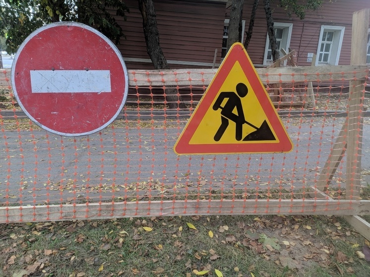 Работы по благоустройству в Вологде поручено закончить до конца октября