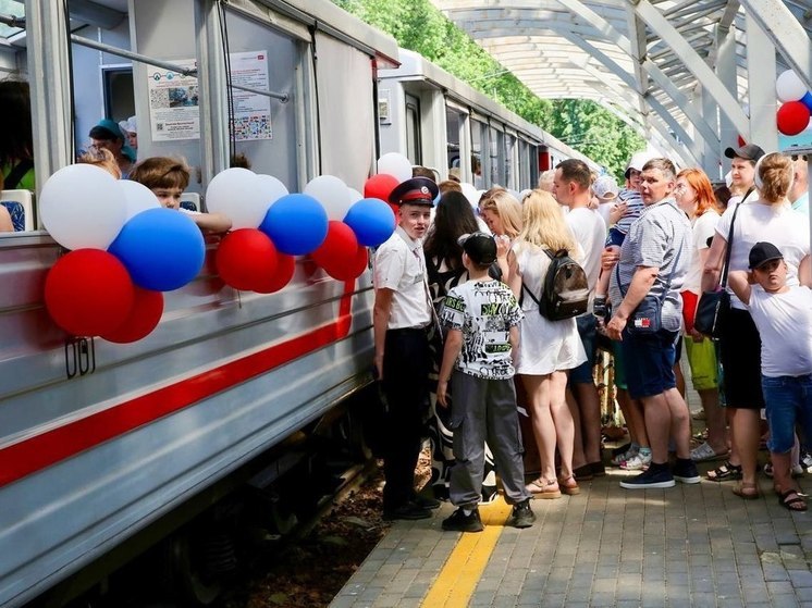 За лето услугами Детской ЖД в Нижнем воспользовались 16 тыс. человек