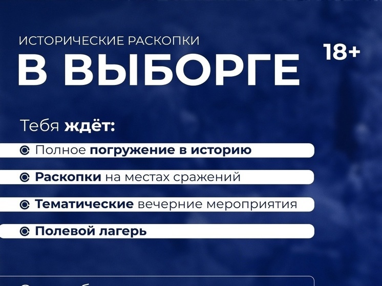Жители Серпухова могут принять участие в раскопках