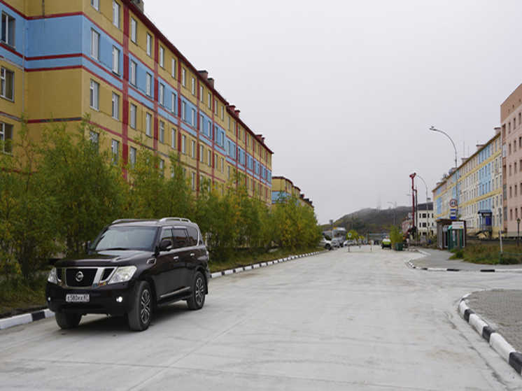 Перекресток двух крупных улиц открыли в Анадыре после ремонта