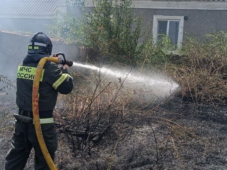 На Херсонщине за сутки произошел всего один пожар