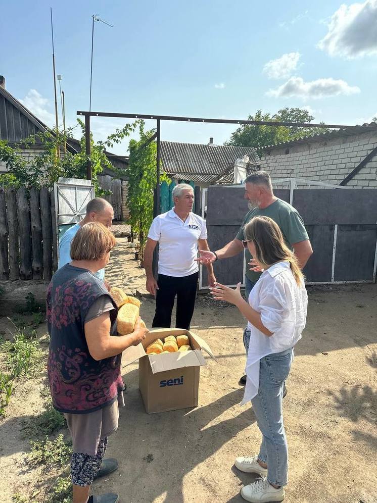 Жители Новокаховского округа на Херсонщине получили гумпомощь