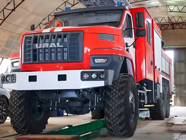Автопарк пожарной части Урдомы пополнился новым автомобилем