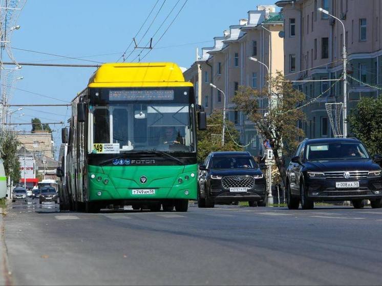 В Пензе заработали 13 новых автобусов марки «Foton»